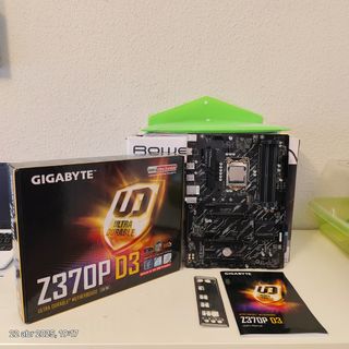 Placa Base Gigabyte Z370P D3 + i5 9600k