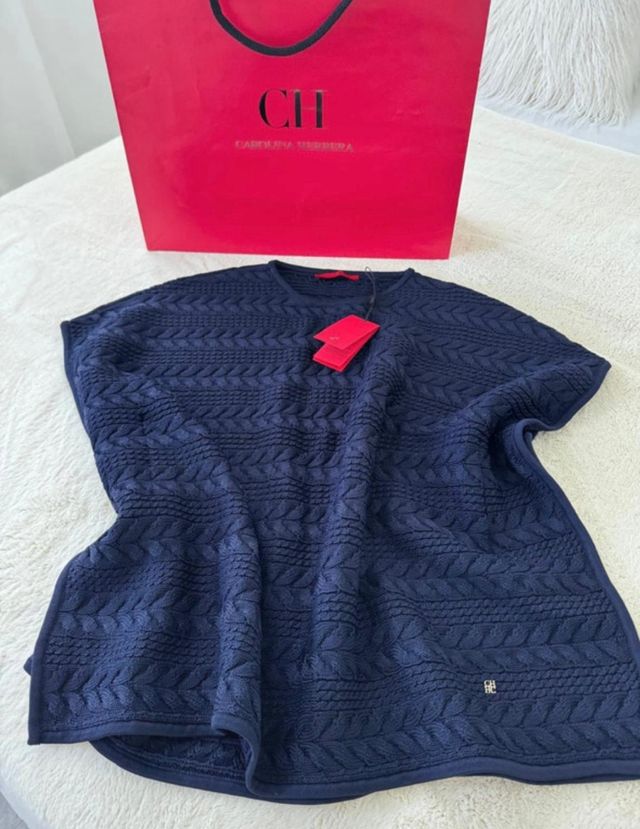 Jersey CH Carolina Herrera Azul Talla Única
