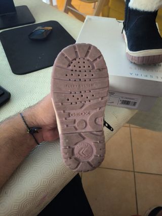 Scarponcini Geox blu taglia 24 ( messi una volta)