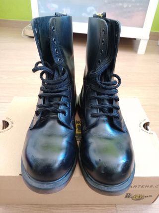 Botas Dr. Martens Puntera de Acero Negras