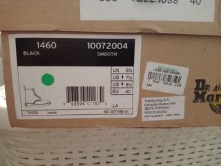 Botas Dr. Martens Puntera de Acero Negras