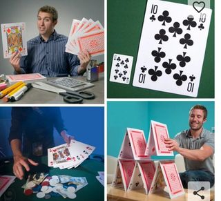 Carte da gioco giganti francesi 40 carte + 2 jolly