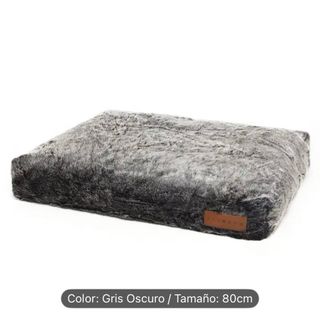 Cama Perro Nueva 80cm Gris