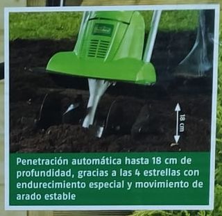 Motoazada y escarificador eléctrico