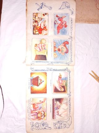 Álbum de cromos Blanca Nieves y los 7 Enanitos