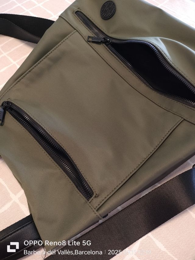 Mochila Misako Antirrobo Verde Oliva