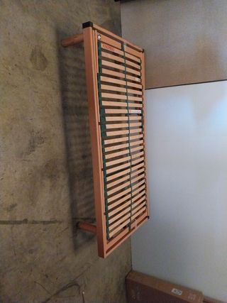 SOMIER MADERA-METAL