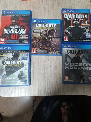 Pack Juegos PS4 Call of Duty