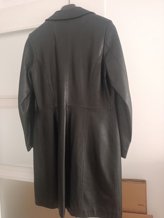 Chaqueta de cuero auténtico marca Serra 