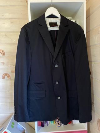 Americana traje azul marino talla L Florentino