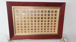 Cuadro de monedas de euros