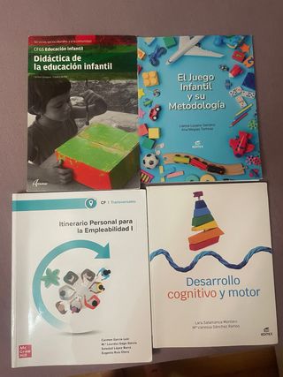 Libros de Primero de Educación Infantil