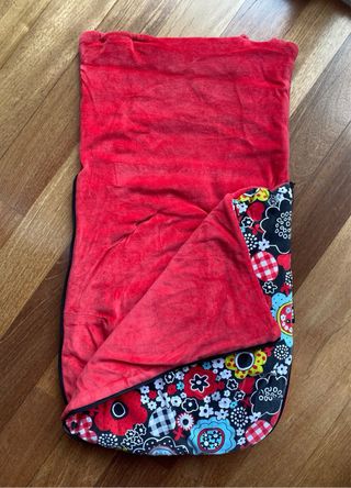 Saco dormir bebé estampado floral