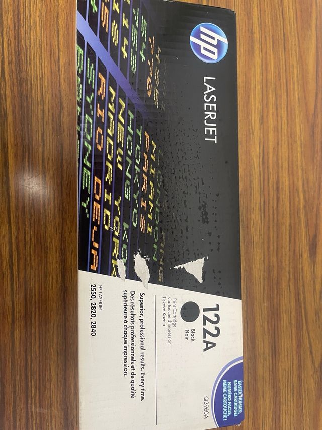 Tóner HP LaserJet 122A Negro Original