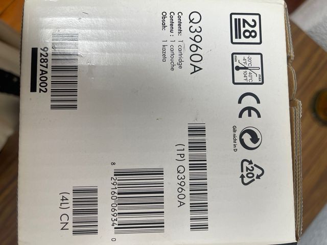 Tóner HP LaserJet 122A Negro Original