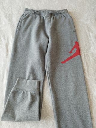 Pantalón Jordan junior Talla L Gris