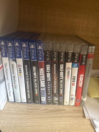 Juegos PS3 y PS4: Killzone, FIFA, Call of Duty