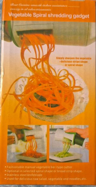 Cortador de Verduras en Espiral