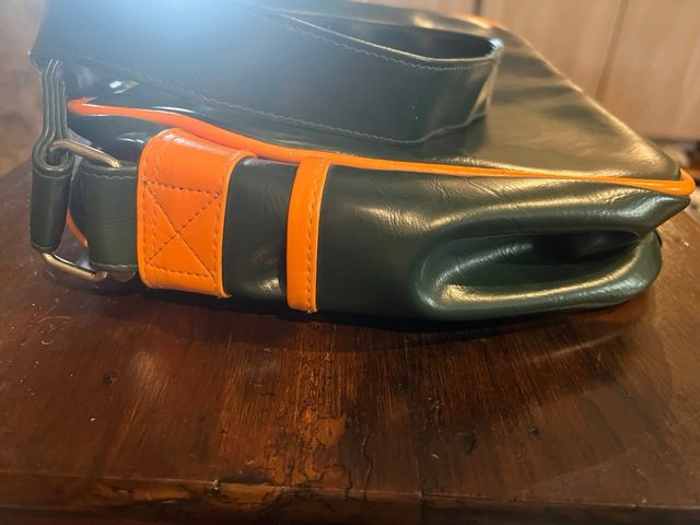 Borsa a tracolla Gola verde e arancione