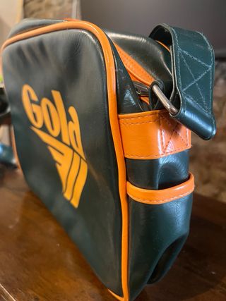 Borsa a tracolla Gola verde e arancione