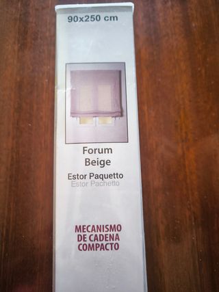 Pacchetto lino beige Estor