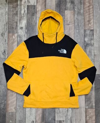 Felpa The North Face Gialla Nera Taglia M
