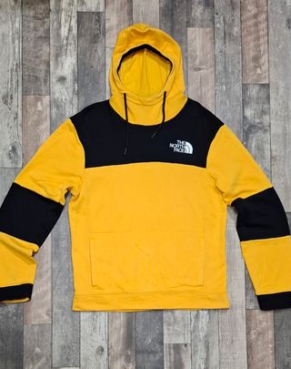 Felpa The North Face Gialla Nera Taglia M