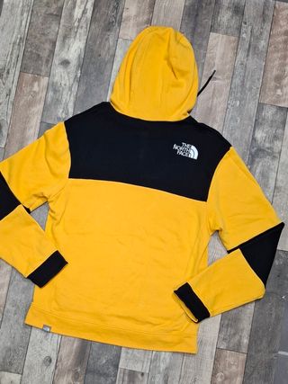 Felpa The North Face Gialla Nera Taglia M