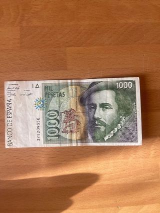 Billete 1000 Pesetas Banco de España