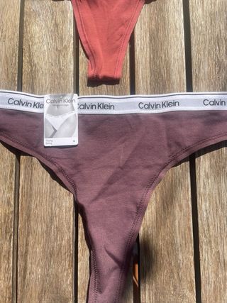 Tanga Calvin Klein Mujer Pack 2