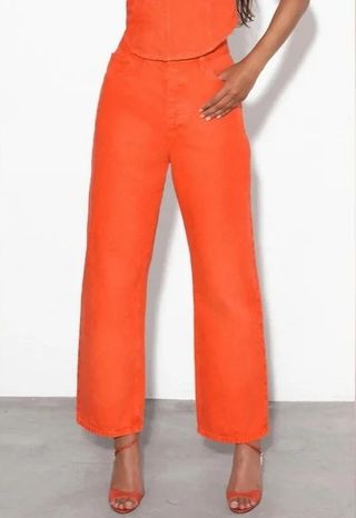 nuevos vaqueros Mara Hoffman "Georgina" Naranja