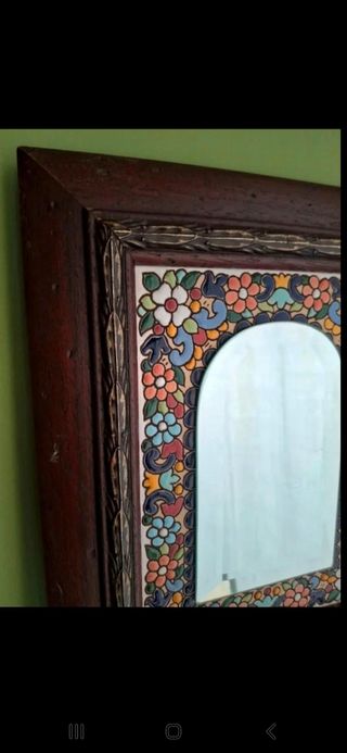 2 Specchi Vintage Floreali
