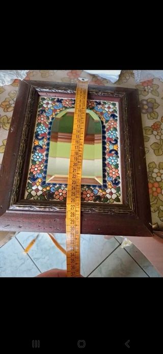 2 Specchi Vintage Floreali
