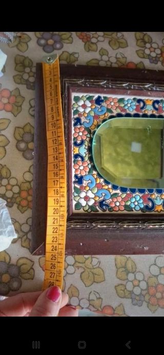 2 Specchi Vintage Floreali
