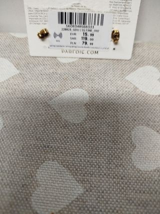 Pendientes Corazón Parfois Dorados