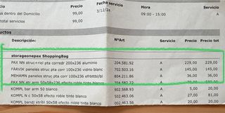 URGE! Puertas correderas Ikea (2 m x 2,36 m)