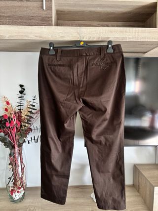 Pantalón Marrón Zara Talla 44