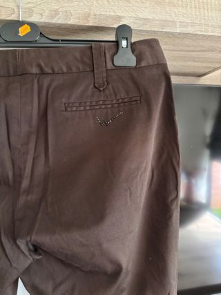 Pantalón Marrón Zara Talla 44