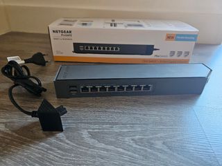 Switch NETGEAR ProSAFE GSS108E 8 Puertos Gigabit