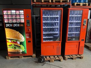 Lote 3 Máquinas vending Jofemar 2 Visión y Gourmet