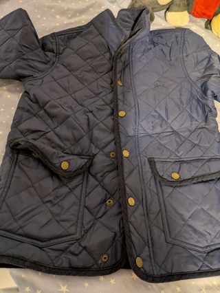 Abrigo/Chaquetón azul acolchado
