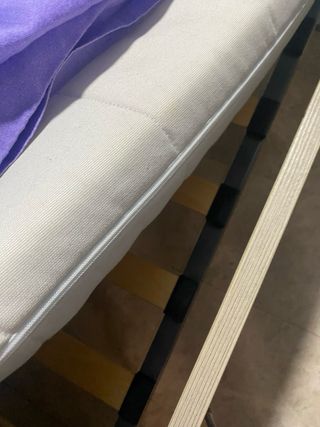 Cama nido madera y metal.