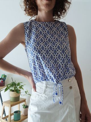 Conjunto estampado Zara