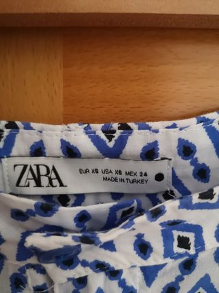 Conjunto estampado Zara