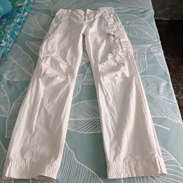 Pantalón cargo Sfera blanco T38