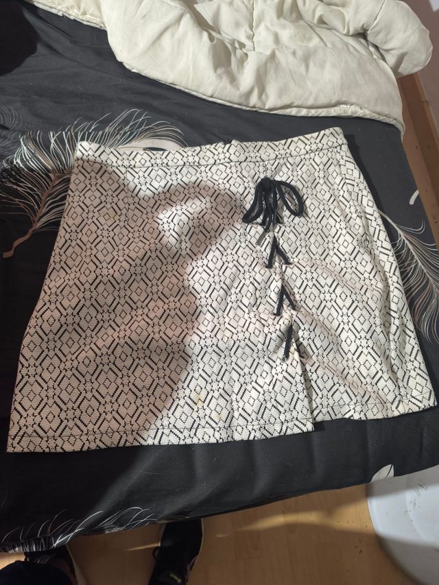 Falda estampada mujer talla L