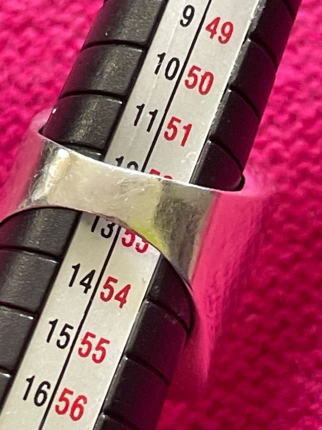 Anello Argento Misura 14