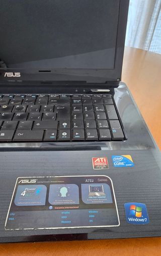 Portátil Asus A72J Series