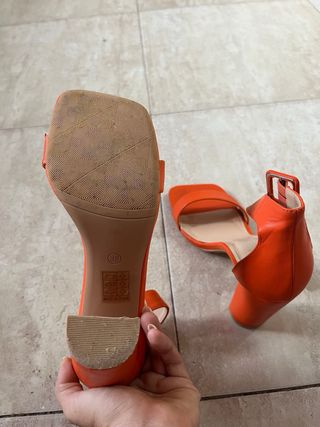Zapatos de tacón Miss Globo Naranja