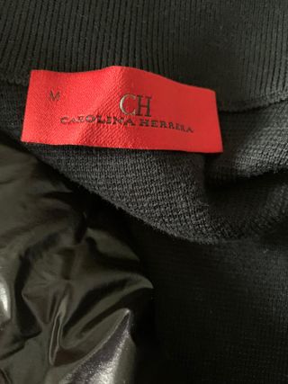 Chaleco Carolina Herrera Talla M Negro